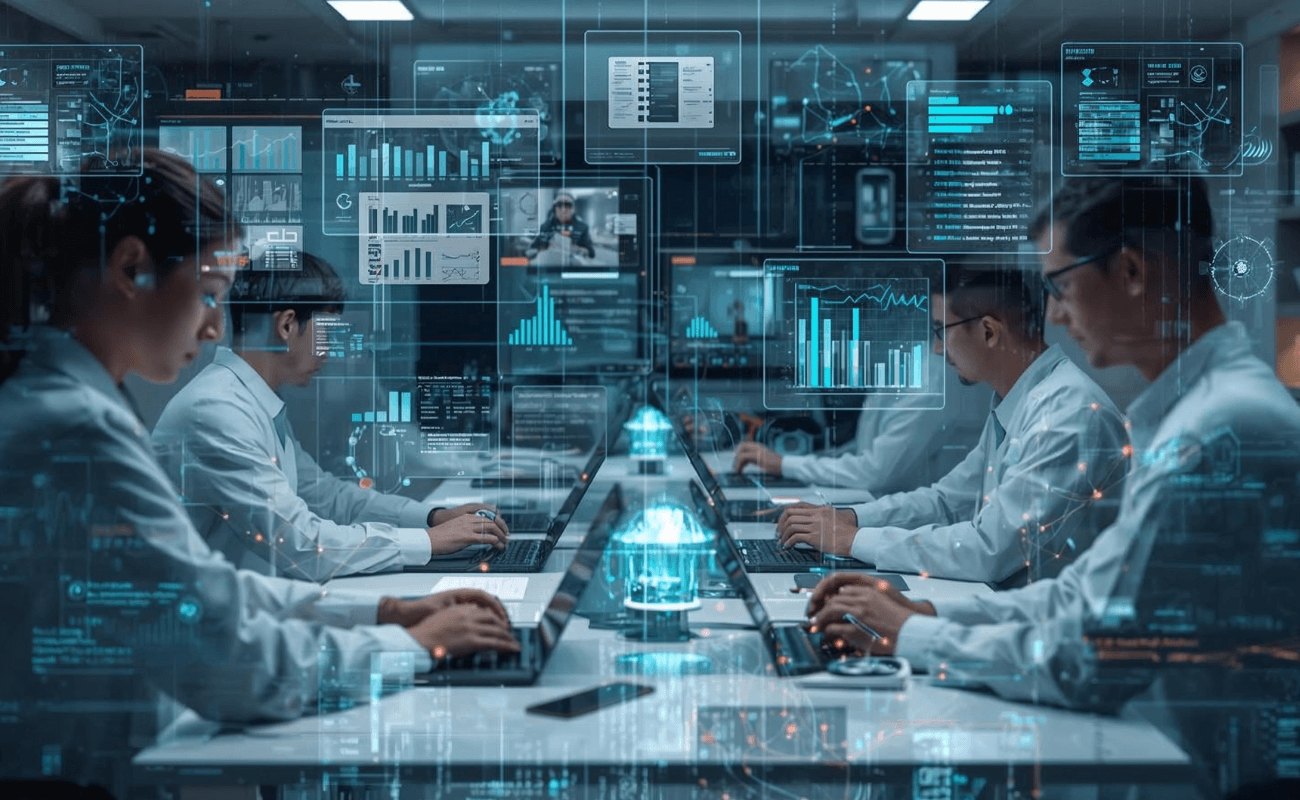 AI‑Enabled Healthcare Operations Suite visual representation